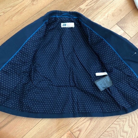 H&M Jackets & Coats Hm Blue Blazer Poshmark